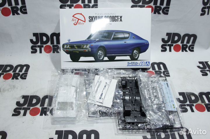 Сборная модель Nissan Skyline HT2000GT-X KGC110