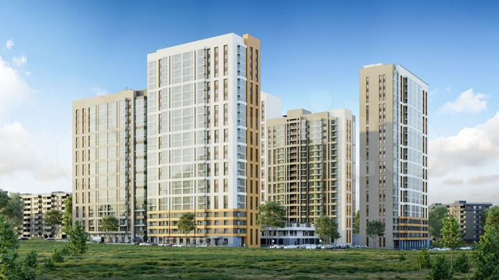 1-к. квартира, 39,3 м², 17/24 эт.