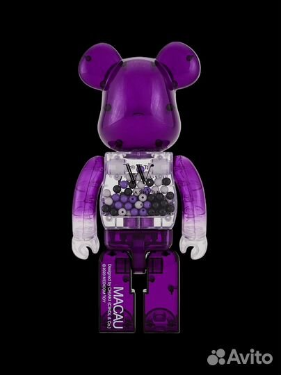 Фигура Bearbrick Macau WF Fashion Purple 400%