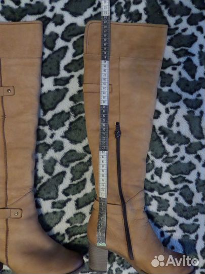 Сапоги замша зимние