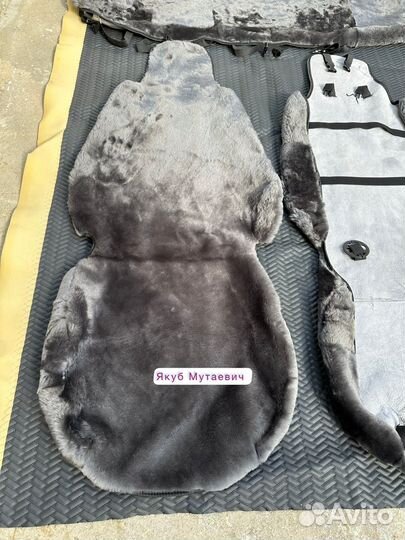 Меховые накидки полный комплект на прадо