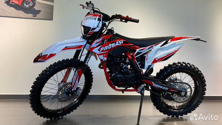 Мотоцикл Progasi Super Max 250 красно-черный