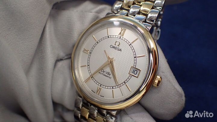 Золотые часы Omega DE Ville Automatic