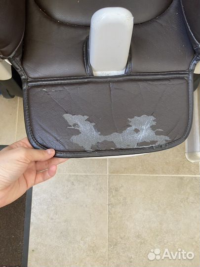 Peg perego siesta стульчик темно-коричневый