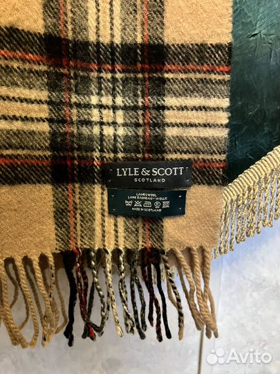 Мужской шарф Lyle & Scott Шерсть