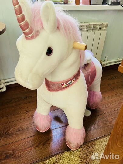 Лошадка поницикл единорог