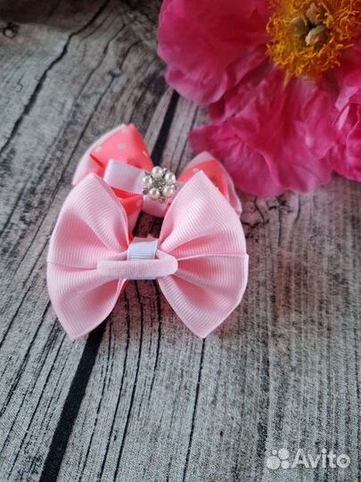 Бантики ручной работы, Резинка для волос