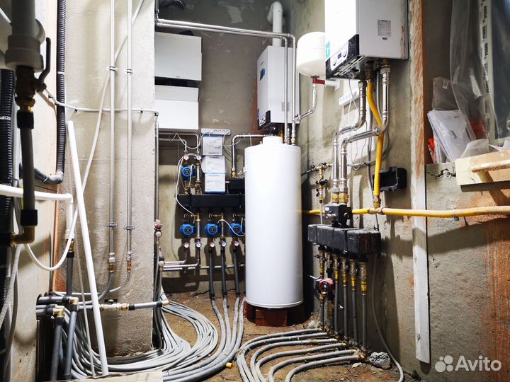 Монтаж системы отопления