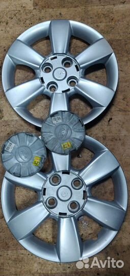 Оригинальные Колпаки Kia Rio 2 R14, 2шт