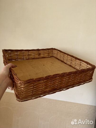Корзина плетёная