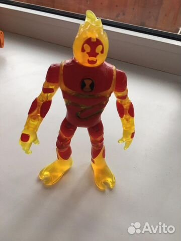 Бен 10 человек огонь со звуком и светом