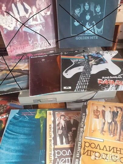 Винил Рок,Высоцкий, Добрынин,Пеплы,Саббат