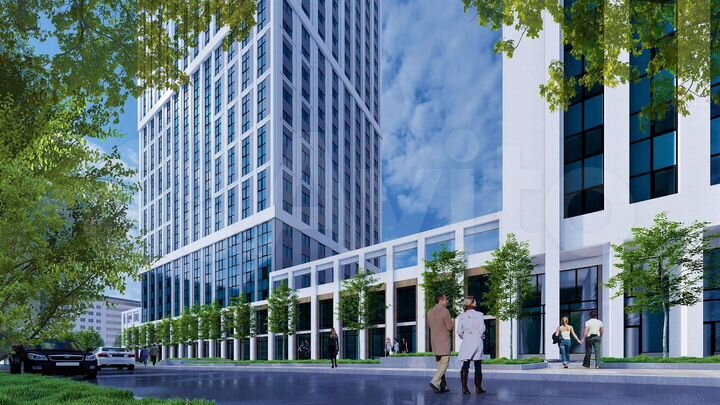 3-к. апартаменты, 70,2 м², 7/33 эт.