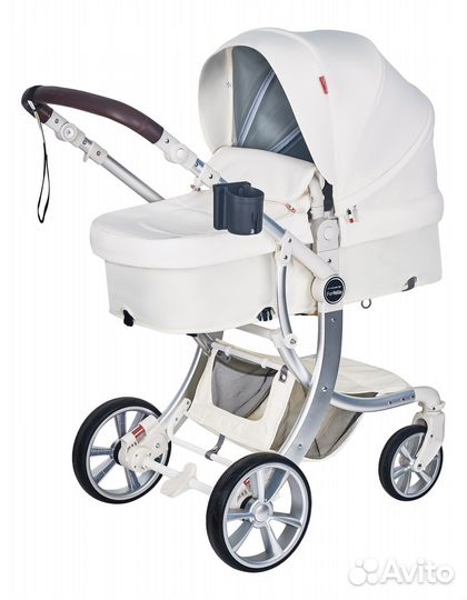 Коляска трансформер Aimile Original Autumn Экокожа