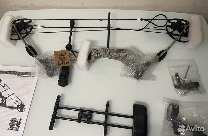 Блочный лук Centershot Grim Камуфляж Kit