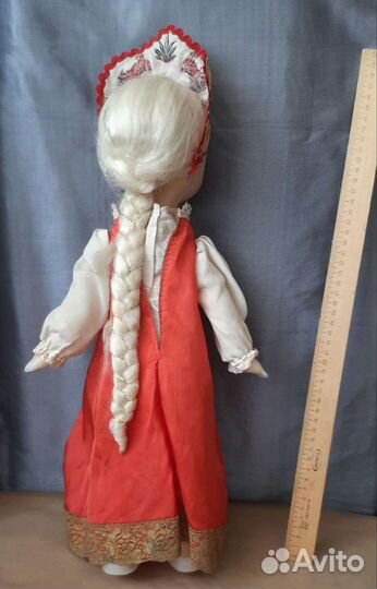 Кукла СССР паричковая Ивановская Алёнушка