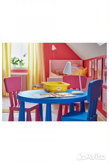 Стол и стул Маммут икея