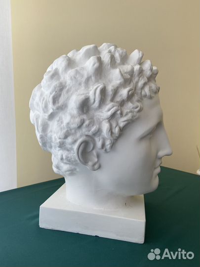 Гипсовая голова Гермес (Меркурий)