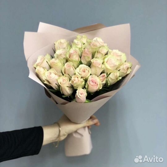 Цветы розы букет