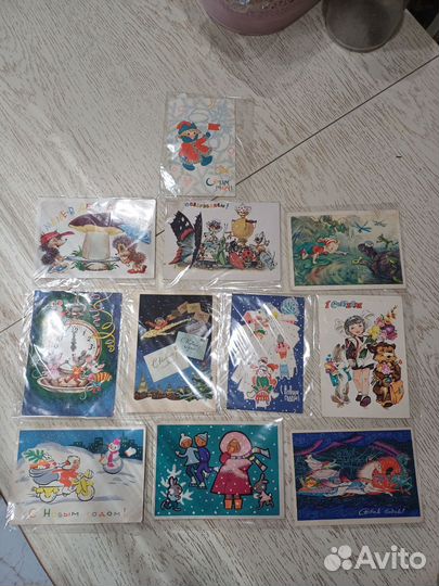 Открытки советские СССР