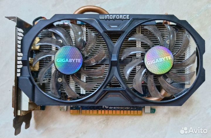 Видеокарта gtx750 ti 2 gb
