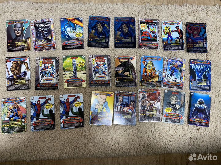 Карточки человека паука 3 серия