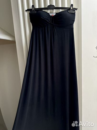 Twin Set платье в пол бандо S/M ориг