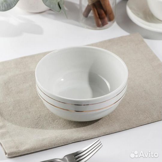 Пиала «Золото», d13,5 см, 600 мл