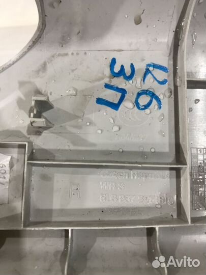 Обшивка задней стойки правая skoda yeti 1 рест 1.6