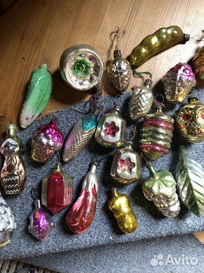 Елочные игрушки СССР