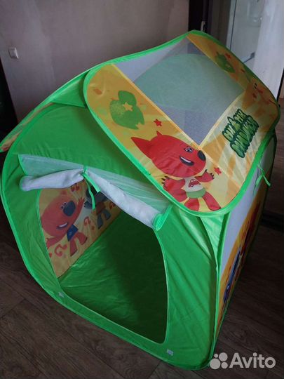 Детская игровая палатка и игрушки интерактивные