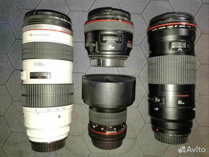 Аренда объектива (вспышки) Canon