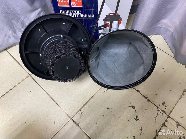 Пылесос строительный км VC-1203 (Т21883)