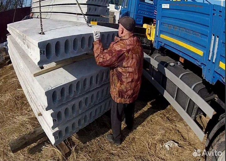 Плиты на стройку с проушинами