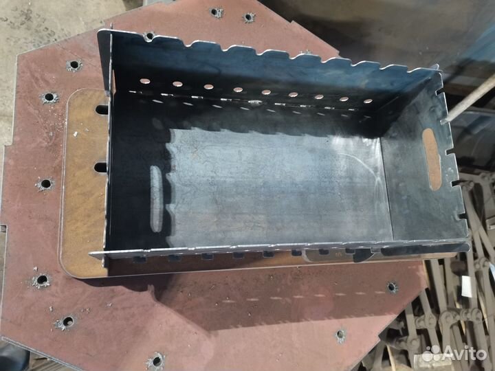 Мангал разборный, 2мм