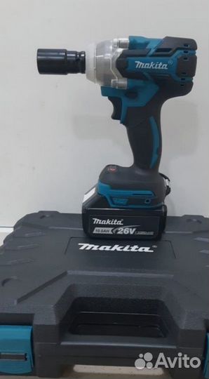 Гайковерт бесщеточный аккумуляторный Makita 26V