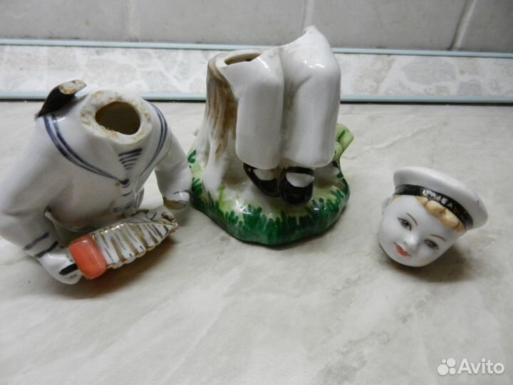 Реставрация фарфоровых статуэток