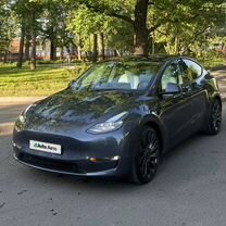 Tesla Model Y AT, 2022, 13 500 км, с пробегом, цена 5 400 000 руб.