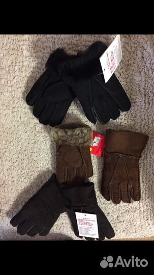 Перчатки детские овчина