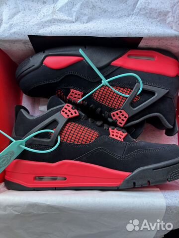 Jordan Air Jordan 4 retro red thunder оригинал купить в Москве | Личные ...