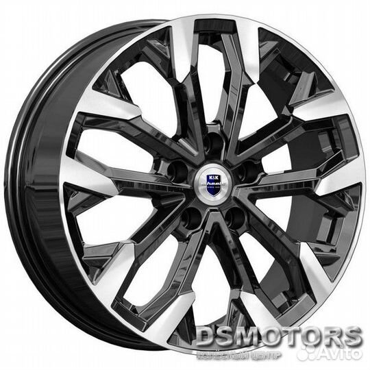 Диски Морейн 6.5/17 5x100 ET45 d67.1 алмаз чёрный