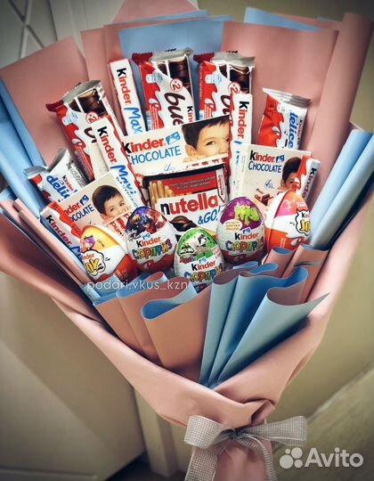Букет из киндеров, сладкий букет