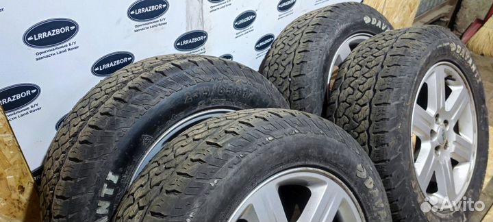 Колеса в сборе 235 65 17 Freelander 2 грязевые