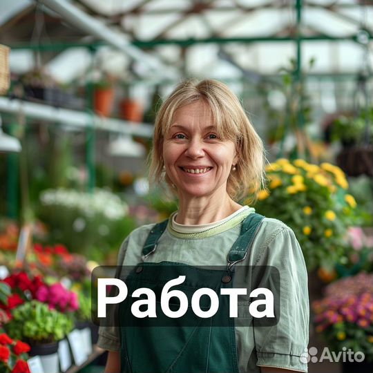 Продавец растений в Садовом центре: 5/2, 2/2, 6/1
