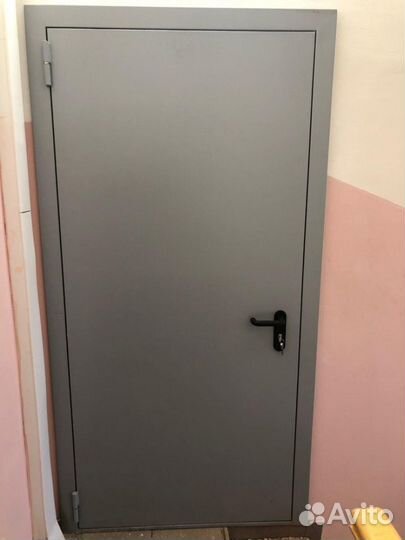 Двери тамбурные, противопожарные, металлические
