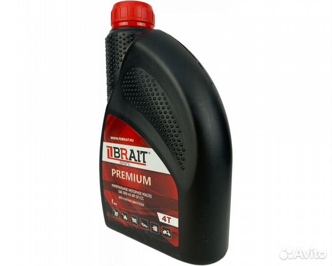 Масло для четырехтактных двигателей Brait 1л
