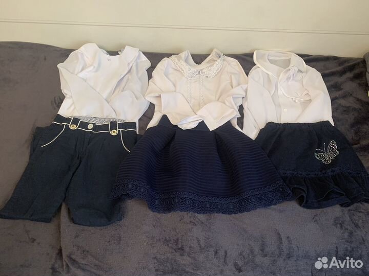 Вещи для девочки 122р (пакетом)