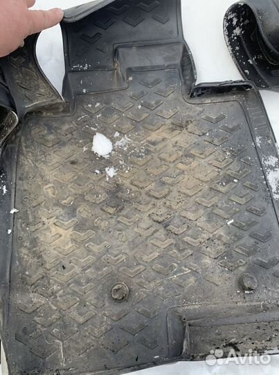 Коврики салона pajero 4