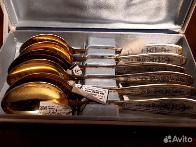 Ложки серебряные