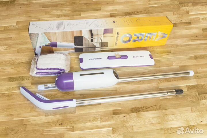 Швабра с распылителем aquamatic aero Гринвей